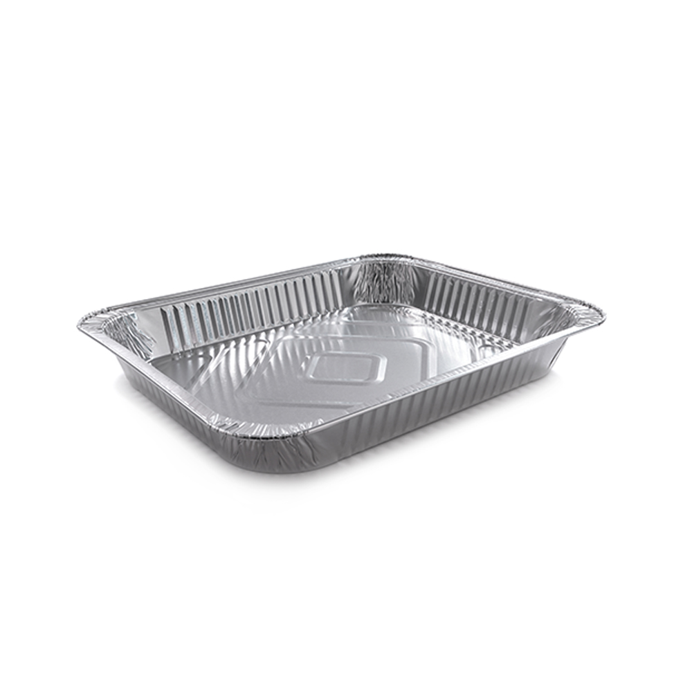 P0023CO R32g vaschetta alluminio 8 porzioni no coperchio (50pz/cf)