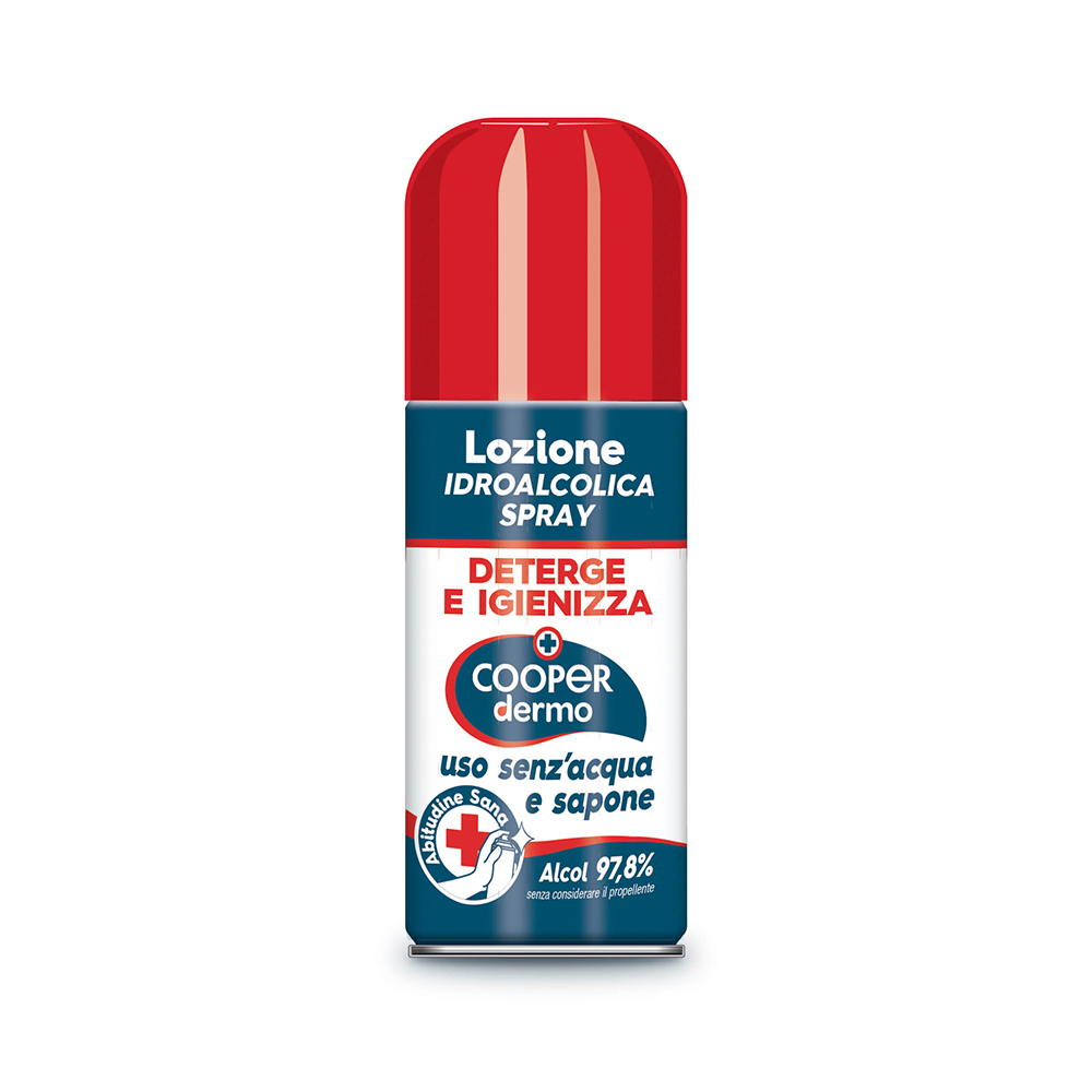 Cooperdermo spray idroalcolico igienizzante mani 100 ml