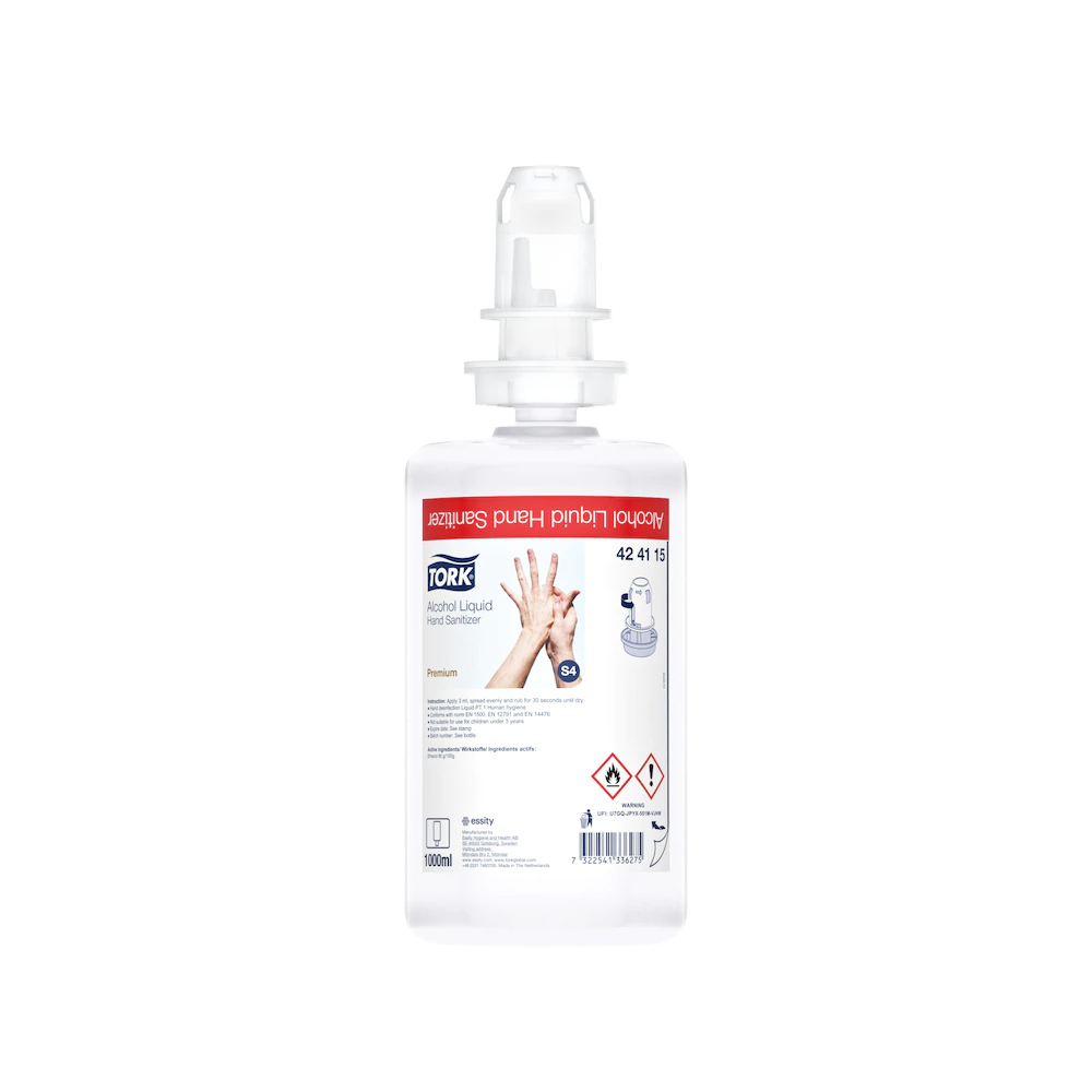 424115 Disinfettante mani con alcol liquido 1000 ml (Sistema:S4)