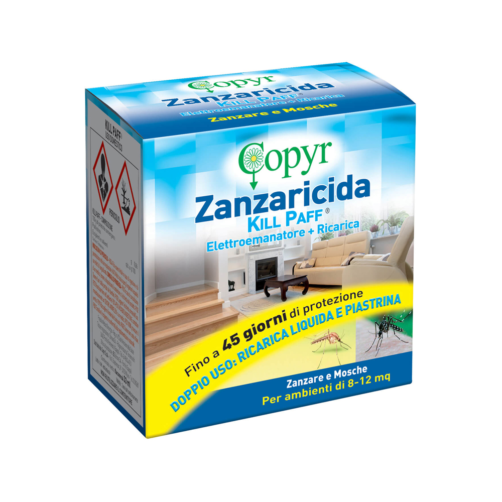 Kill paff elettroemanatore + ricarica