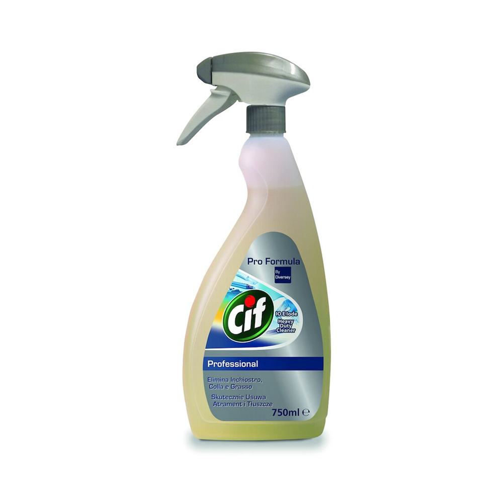 Cif 10 e lode 750 ml - Detergente specifico per la rimozione di inchiostro, colla, grasso da tutte le superfici lavabili