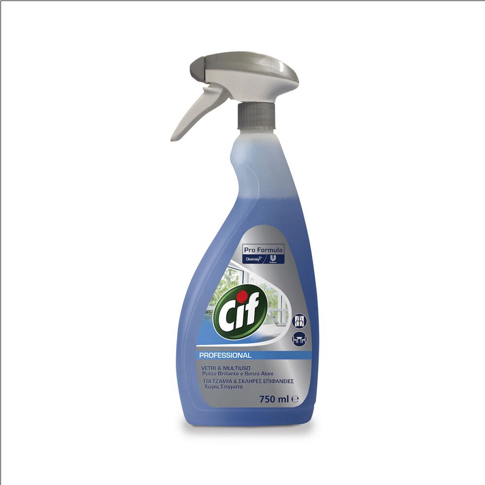 Cif vetri e multiuso 750 ml - Pulitore per vetri multiuso