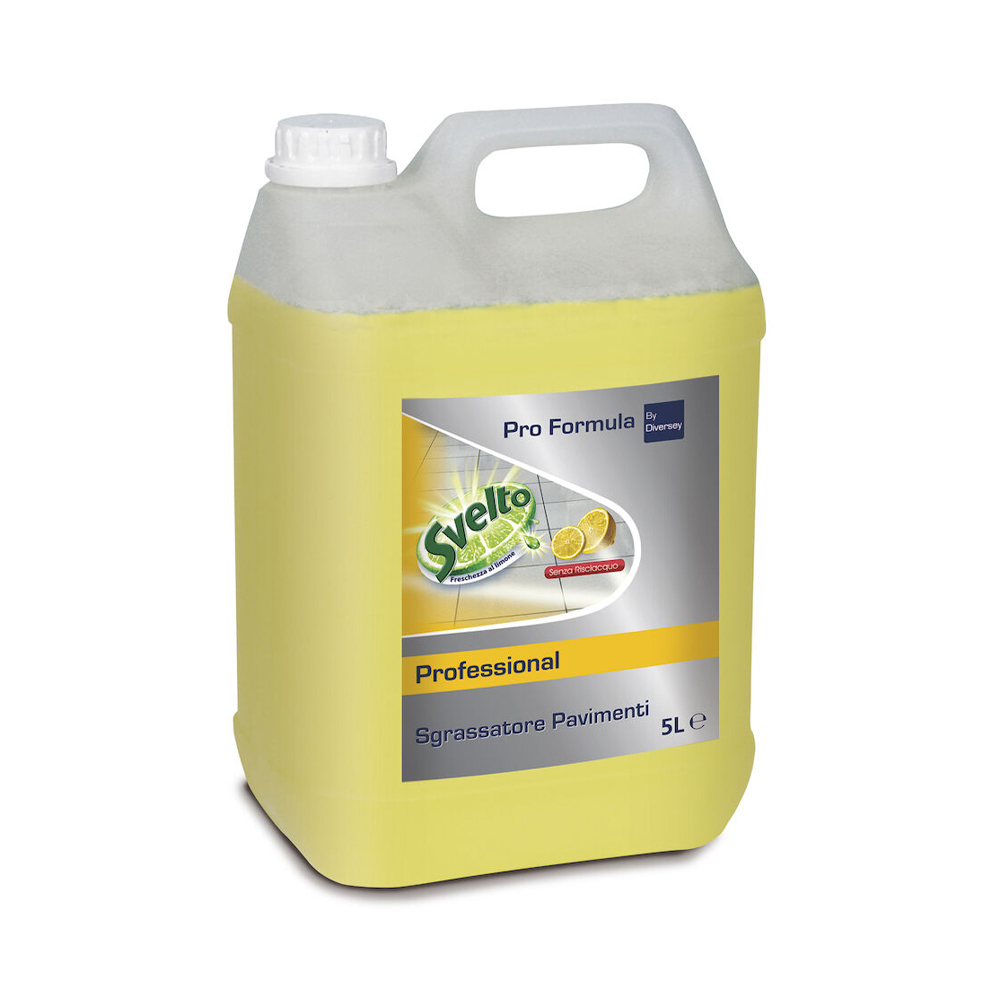 Svelto sgrassatore pavimenti 5 l - detergente per pavimenti al limone verde