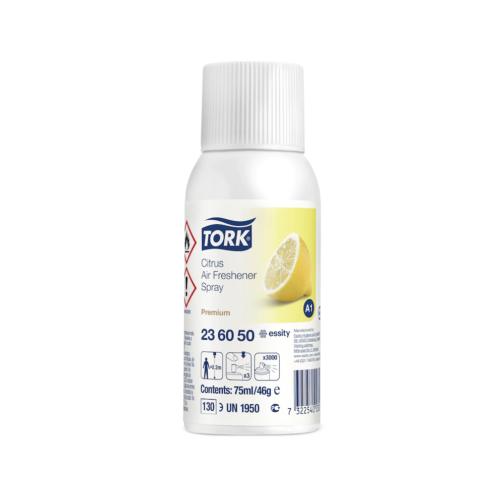 236050 Deodorante spray fragranza Agrumi 75 ml Tork (Sistema:A1)