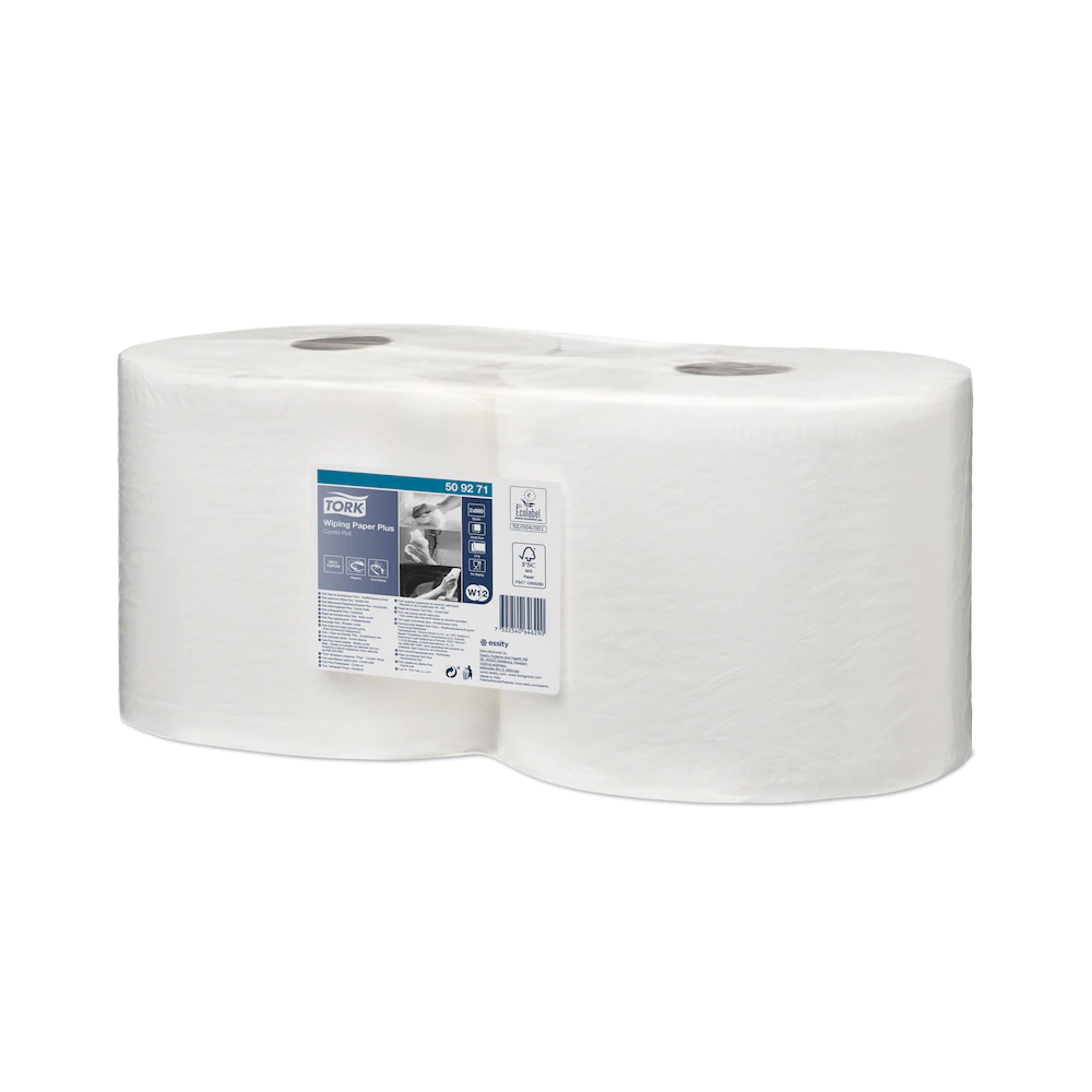 509271 Bobina liscia 880 strappi 2 veli Tork (2pz/cf)