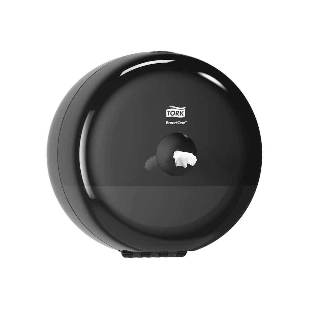 681008 Dispenser singolo nero carta igienica Mini Smartone Tork (Sistema:T9)