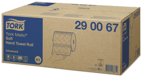 290067 Asciugamani rotolo Soft Advanced 2 veli Tork (6pz/ca)(Sistema:H1)