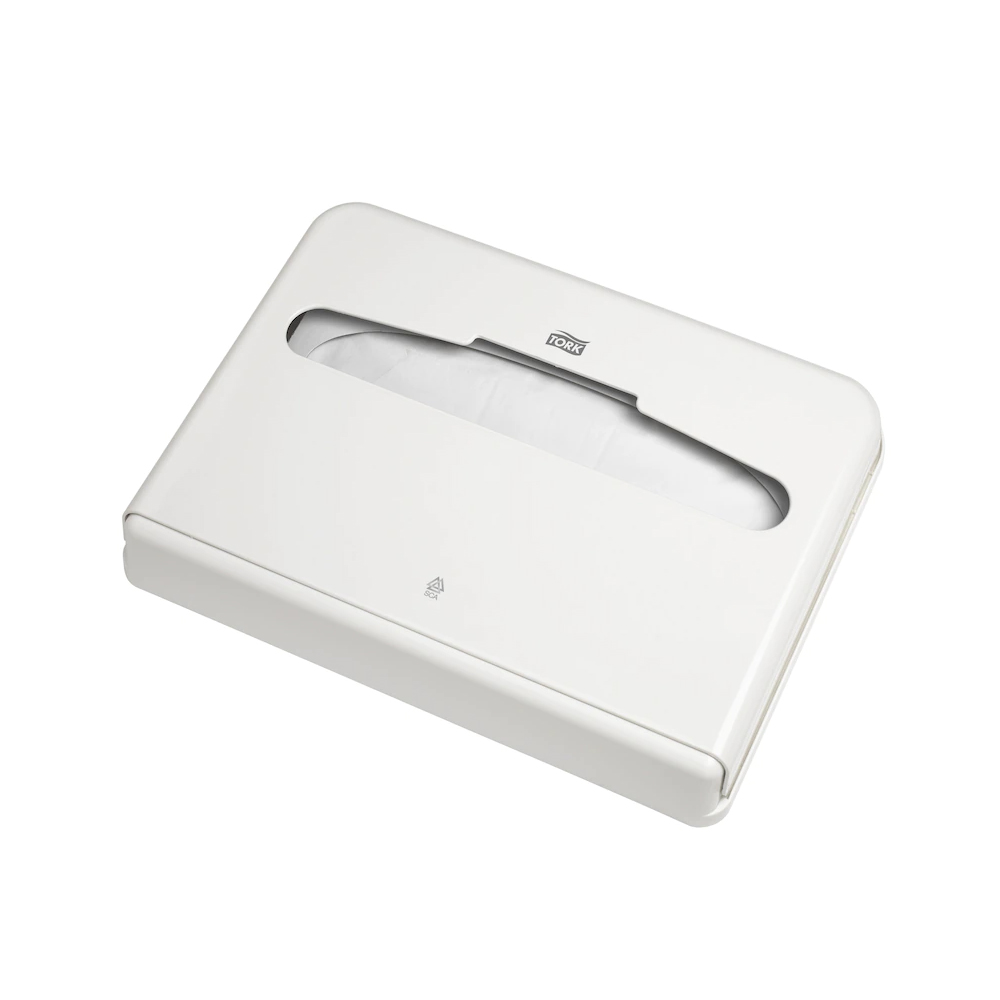 344080 Dispenser coprisedili igienici per wc bianco Tork (Sistema:V1)