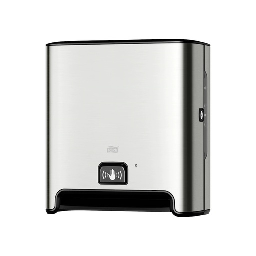 [TRK0052] 460001 Dispenser per asciugamani a rotolo con sensore Intuition acciaio Tork (Sistema:H1)
