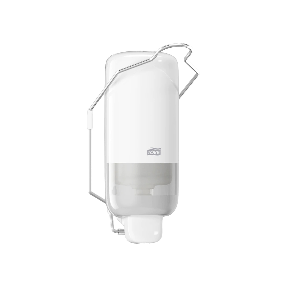 560100 Dispenser sapone liquido con leva bianco 1000 ml Tork (Sistema:S1)
