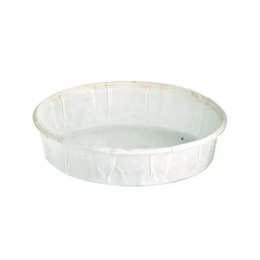 [FPK0004] 209POP111 Coppetta plissettata bianca 30 ml in carta (200pz/cf)