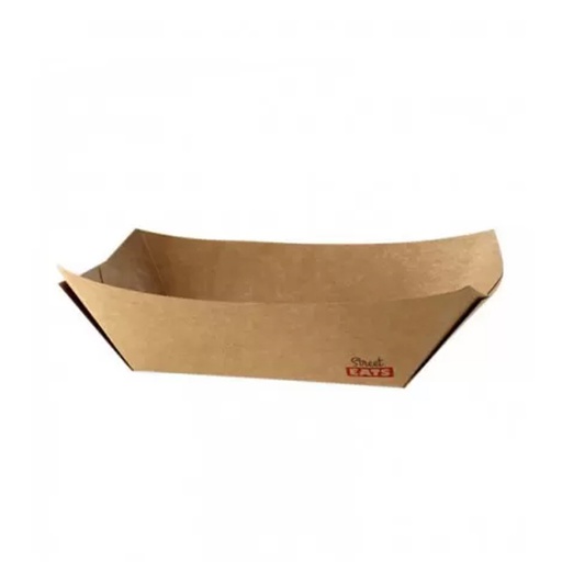 [FPK0014] 210BQKEAT5 Barchetta antiunto 800ml in cartone kraft (250pz/cg) 