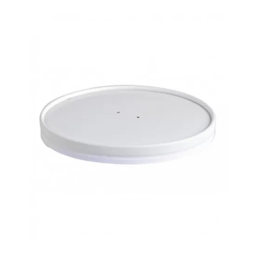 [FPK0036] 210LSOUP156W Coperchio cartone bianco caldo e freddo 155mm (45pz/cf)