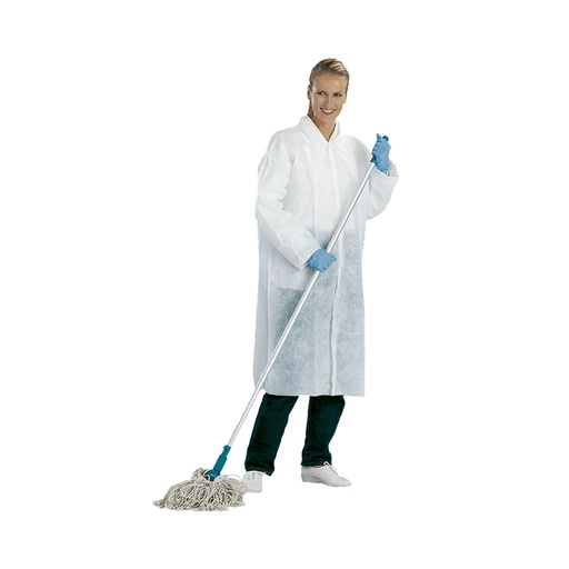 [051223] 051223 Camice da lavoro in polipropilene non tessuto tg. XL (100pz/ca)