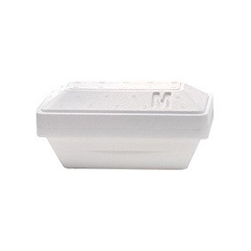 [ALC0036] 310002080 Vaschetta gelato Yeti L 500 gr in polistirolo (25pz/cf)