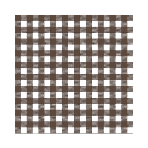 [SNTS0029] 1153904 Tovaglia trattoria cacao 100x100 cm (30pz/cf)(5cf/ca) 