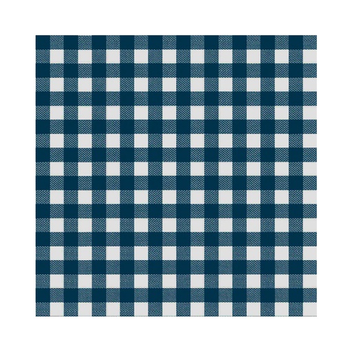 [SNTS0028] 1153908 Tovaglia trattoria blu 100x100 cm (30pz/cf)(5cf/ca)