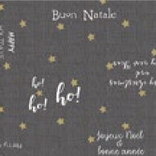 [SNTS0027] 1160323 Tovaglia toronto antracite 100x100 cm natale (30pz/5cf)