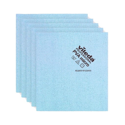 [VLD0019] Panno PvaMicro blu 38X35 cm per superfici (5pz/cf)