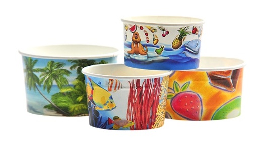 [1BG106] Coppetta carta gelato 100cc (250pz/cf)