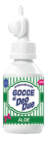 [CHMCL0039] Deo due gocce di profumabucato con tappo dosatore fragranza aloe 150 ml