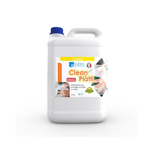 [CBXPR0027] Clean Piatti 5 kg - Detergente per lavaggio manuale di piatti e stoviglie