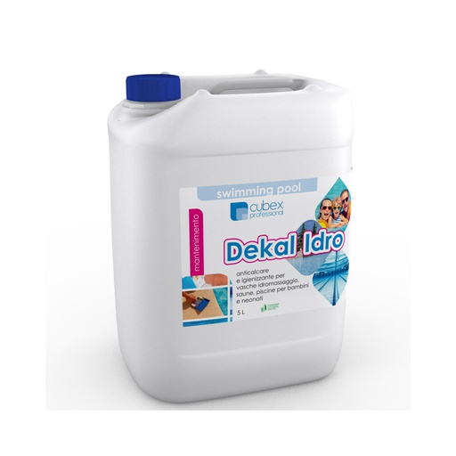 [CBXPR0039] Dekal Idro 5 lt - Anticalcare igienizzante per idromassaggi e piscine