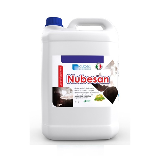 [CBXPR0097] Nubesan 5 kg - detergente igienizzante neutro idoneo cam per nebulizzatori