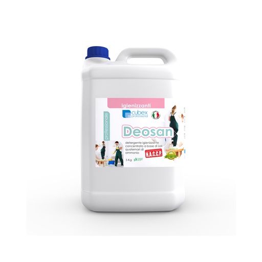 [CBXPR0042] Deosan 5 kg - Detergente igienizzante a base di sali quaternari di ammonio