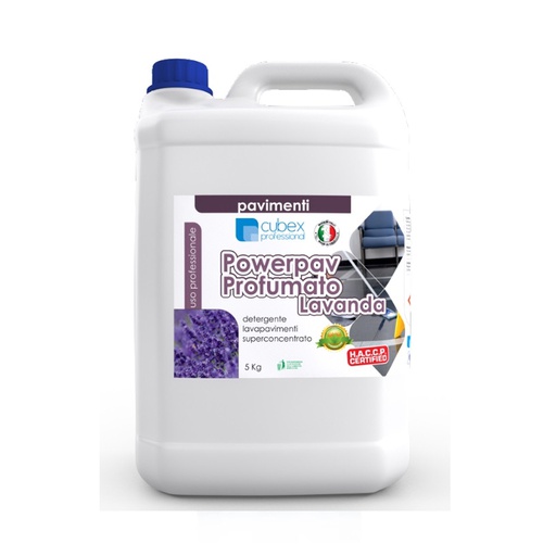 [CBXPR0116] Power pav lavanda 5 kg - detergente lavapavimenti profumato