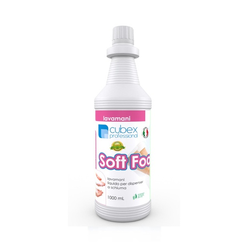 [CBXPR0139] Soft foam 1000 ml - detergente lavamani neutro per dispenser a schiuma