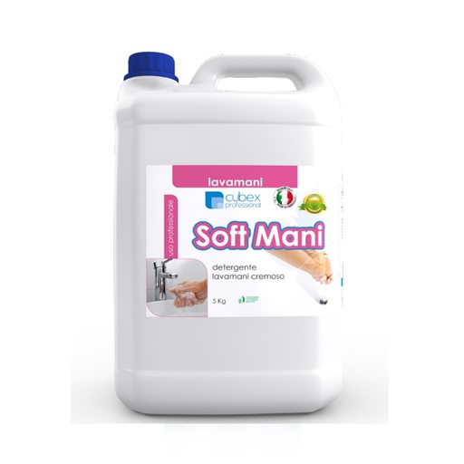 [CBXPR0141] Soft liquido mani 5 kg - sapone lavamani liquido cremoso 