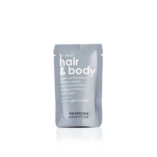 [GFL0011] Doccia shampoo in bustina stand-up 20 ml Travelcare Essentials