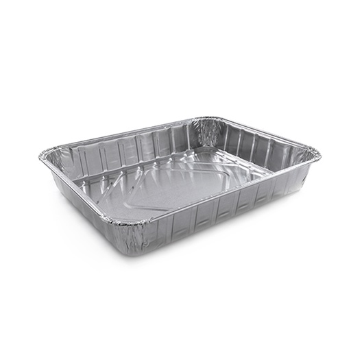 [CNTL0009] R11g vaschetta alluminio 4 porzioni no coperchio (100pz/cf) 