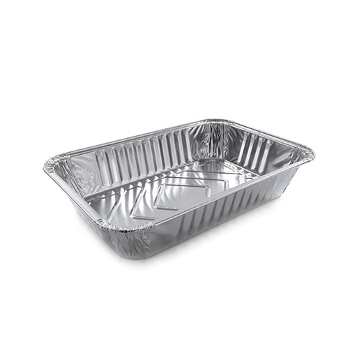 [CNTL0010] R1g vaschetta alluminio 2 porzioni no coperchio (100pz/cf) 
