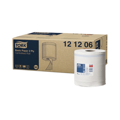 [TRK0157] 121206 Bobina a estrazione centrale Basic Paper 457 strappi Tork(6cf/ca)(Sistema:M2)
