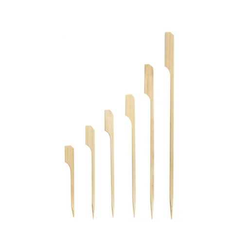 [FPK0002] 209BBTG181 Stecchino bandiera teppo gushi in bamboo 18 cm (100pz/cf)