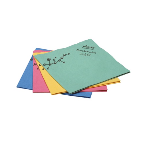 [VLD0045] Panno NanoTech Micro blu 40x38 cm per superfici (5pz/cf)