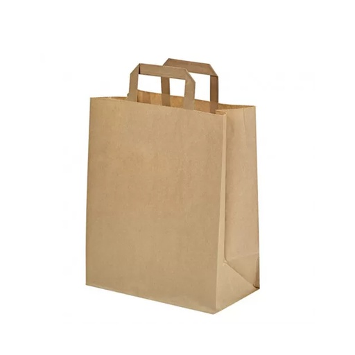 [FPK0015] 210CAB2616BR Shopper avana 25,6x16x29 cm in carta kraft (250pz/ca)