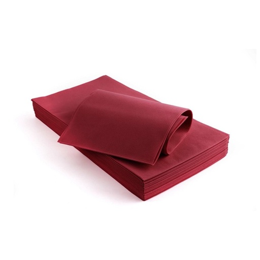 [BPK0001] 1057 Tovaglia 100x100 cm tnt bordeaux (25pz/cf)