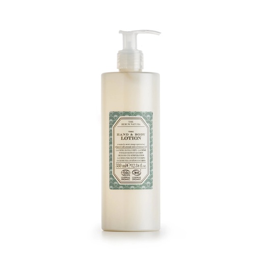 [GFL0024] Crema mani e corpo certificata bio in flacone con pompa inviolabile The Rerum Natura 380 ml