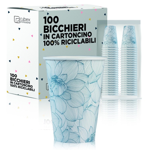 Bicchieri in cartoncino 200 ml