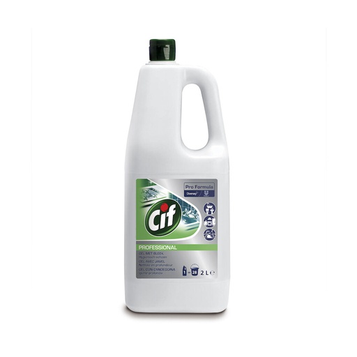 [DVSY0013] Cif gel con candeggina 2 l - Detergente in gel con candeggina per tutte le superfici lavabili