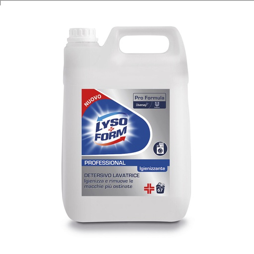 [DVSY0031] Lysoform detersivo igienizzante 5 l - Detersivo lavatrice liquido ad azione igienizzante