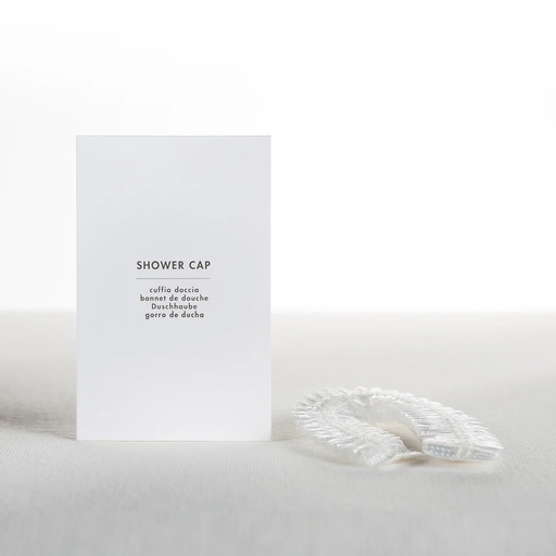 [GFL0032] Cuffia doccia in astuccio di carta, linea Futura