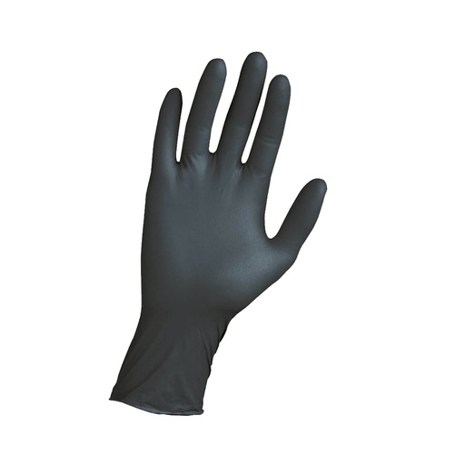 [ICG0034] Palm Pro 537 - Guanti monouso in nitrile nero tg. XL (9-9.5) (100pz/cf)