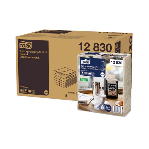 [TRK0123] 12830 Tovaglioli Xpressnap Fit natural Tork N14  (720pz/cf)