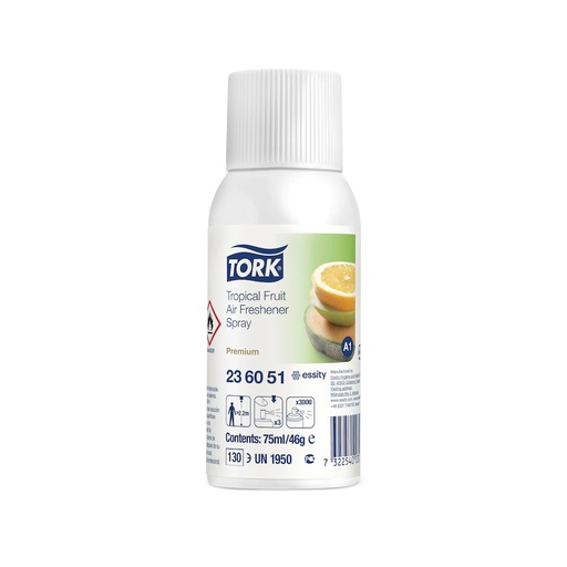 [TRK0047] 236051 Deodorante spray fragranza Tropical Fruit 75 ml Tork (Sistema:A1)
