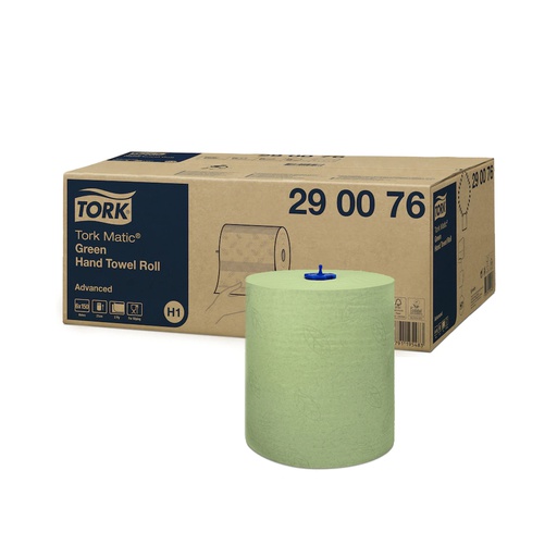 [TRK0018] 290076 Asciugamani rotolo Advanced verdi 2 veli Tork (6pz/ca)(Sistema:H1)