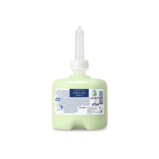 [TRK0006] 420652 Docciaschiuma liquido Luxury Mini 475 ml Tork (Sistema:S2)